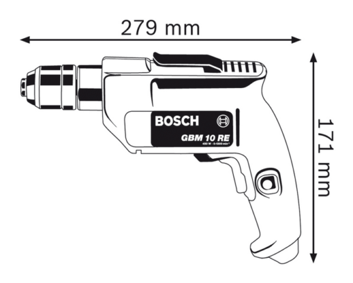 Máy Khoan Bosch GBM 10 RE 2