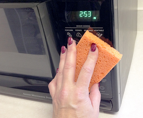 Mẹo Cực Hay Khử Mùi, Làm Sạch Lò Vi Sóng 6