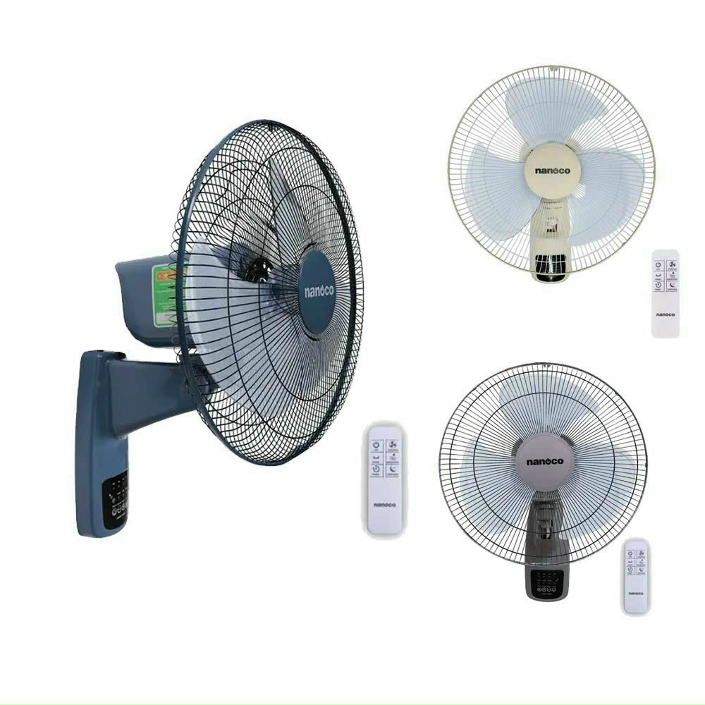 Quạt treo tường có remote Nanoco NWF1610RC ( SIÊU SALES) 1 Quạt treo tường có remote Nanoco NWF1610RC ( SIÊU SALES) 1
