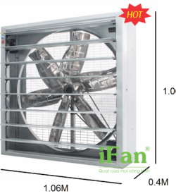 Quạt thông gió gián tiếp IFan 42C 5 Quạt thông gió gián tiếp IFan 42C 5