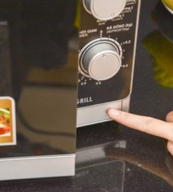 Lò vi sóng cơ có nướng SHARP R-G222VN-S 20 Lít 12